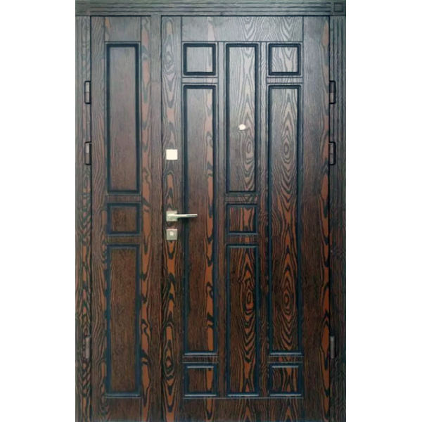 Двері вхідні в будинок з полімерними накладками Kronos Cottege 05002